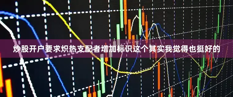炒股开户要求炽热支配者增加标识这个其实我觉得也挺好的